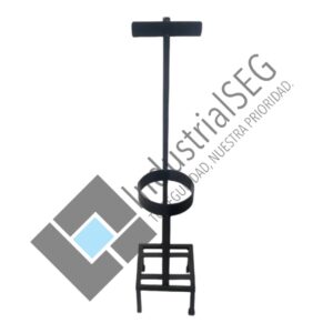 Base de pedestal para extintor CO2 10 lb