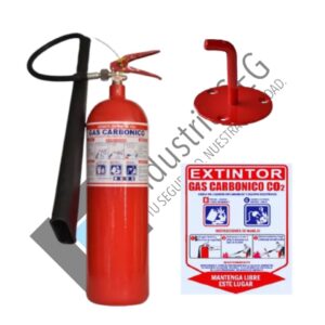 Extintor CO2 (gas carbónico) 10 libras