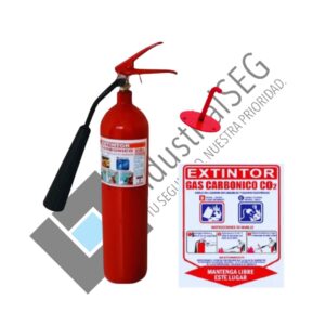 Extintor CO2 (gas carbónico) 5 libras