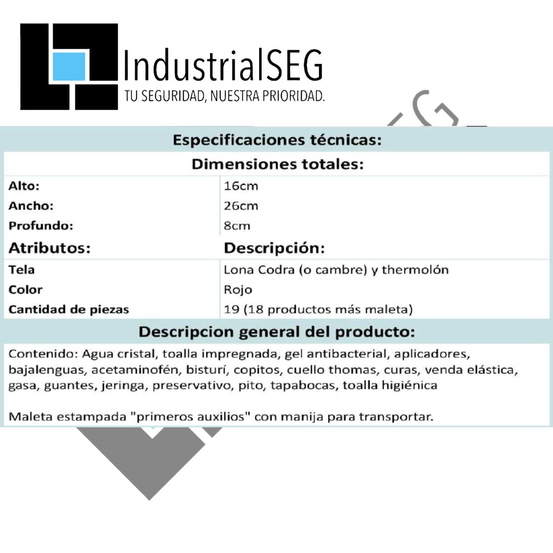 Botiquín de 18 productos 3 Botiquín de 18 productos - Image 3