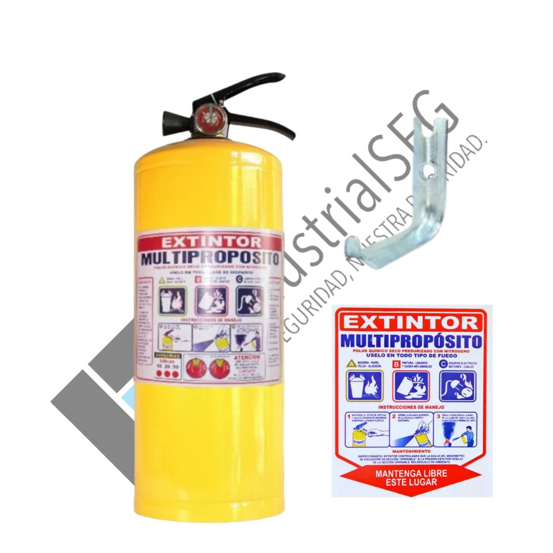 Extintor multipropósito 20 lb 1 Extintor multipropósito 20 lb