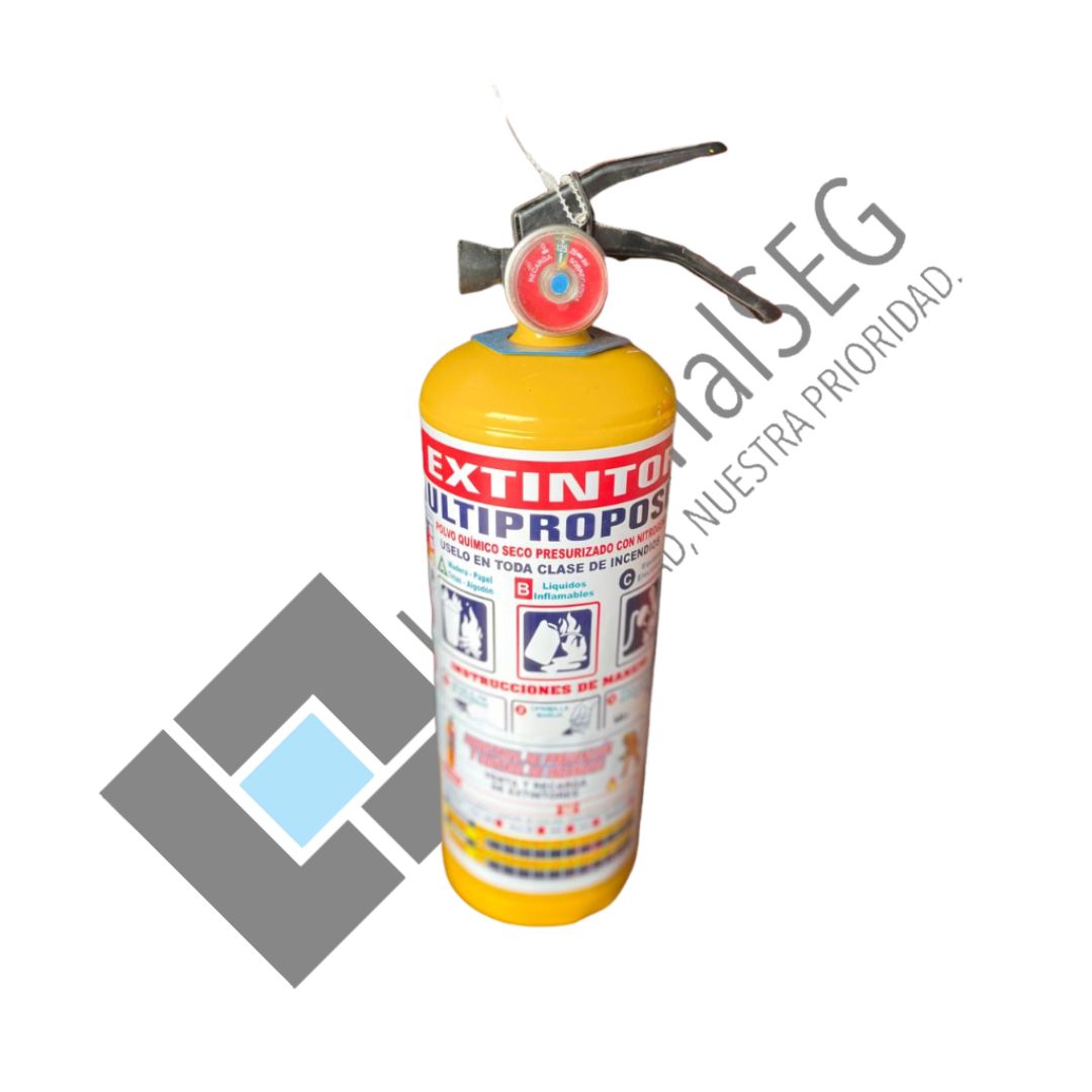 Extintor multipropósito ABC 5 lb 1 Extintor multipropósito ABC 5 lb