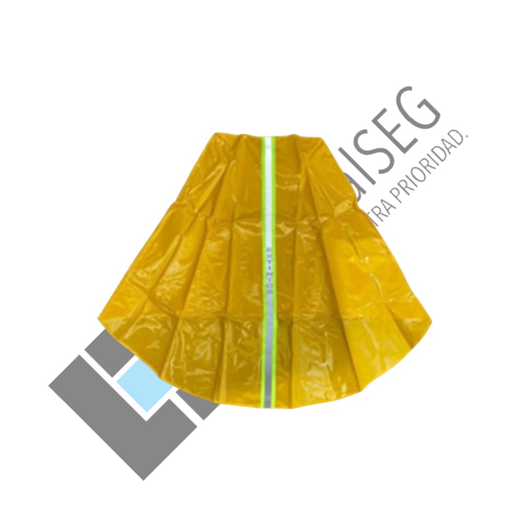 Forro plástico amarillo para extintor satélite 150 lb 1 Forro plástico amarillo para extintor satélite 150 lb