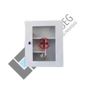 Gabinete de botiquín mediano 32x27x12 cm