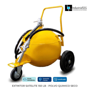 Extintor multipropósito 150 lb tipo satélite