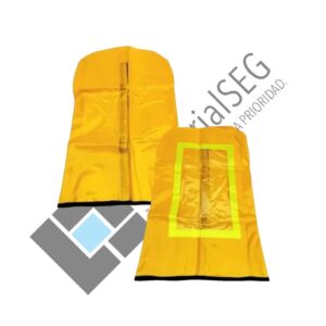 Forro plástico amarillo para extintor 20 lb