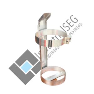 Base metálica para extintor de 10 libras