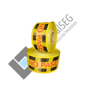Cinta demarcación peligro no pase x 500 metros